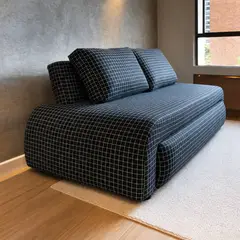 ENMADERA - Sofa Cama Pachis Reclinable Con Carrito Auxiliar