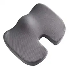 GENERICO - Cojín Ergonómico para Coxis de Espuma Viscoelástica con Diseño Ortopédico
