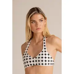 TOUCHE BALNEAIRE - Top de baño deportivo con amarre en cuello para un mejor fit Ref. 0B63071