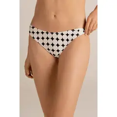 TOUCHE BALNEAIRE - Panty pierna alta en tela estampada con lunares Ref. 0U63071