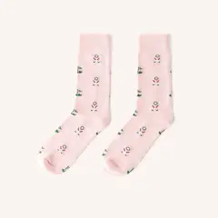 MARIO HERNANDEZ - Medias Golf Rosado MH Socks