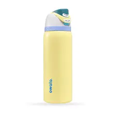 OWALA - Botella FreeSip 24 Oz 710 Ml Yell Claro Acero Inoxidable