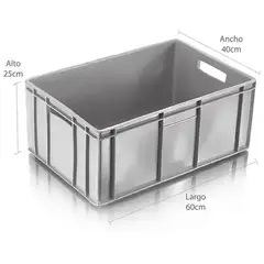 ESTRA - Caja Fondo Cerrado Pared Cerrada 60x40x25 Cm