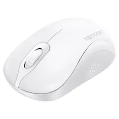 GENERICO - Mouse TECKNET inalámbrico 2.4 GHz Blanco