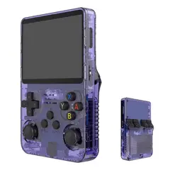 TECHMAN - Consola Portátil con Juegos Retro R36S Pantalla HD IPS - 64gb