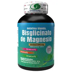 NATURAL ENERGY PRODUCTS - Bisglicinato de Magnesio 600 mg - 100 Cápsulas Softgel - Magnesio Quelado de Alta Absorción