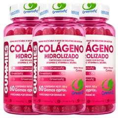 NATURAL ENERGY PRODUCTS - Colágeno Hidrolizado, Biotina, Vitamina A, Vitamina E y Selenio - Belleza integral y practicidad x3