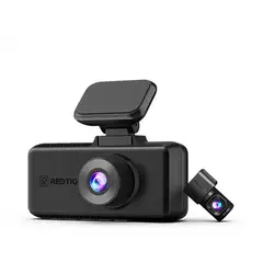 GENERAL - Redtiger F17 Dash Cam Wi-Fi 3 Canales UHD 4K Frontal 1080p Trasera 64GB
