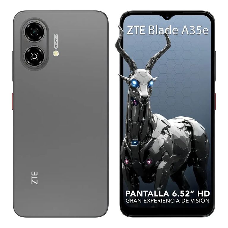 Imagen de Celular Blade A35E 64GB 3GB RAM Gris