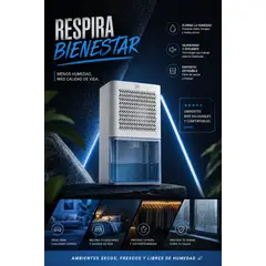 HOGAR DE MIS SUENOS - Deshumidificador Portátil Anti Humedad 1L