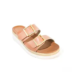 BEIRA RIO - Price Shoes Plataformas Doble Hebilla Mujer 0228575-101CAMEL