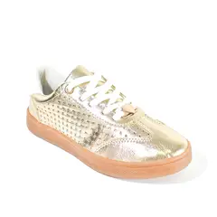 PRICE SHOES - Tenis Urbanos Brillo Mujer 582408CHAMPANA
