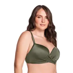 LAURA - TOP DE VESTIDO DE BAÑO CON COPAS SIN REALCE