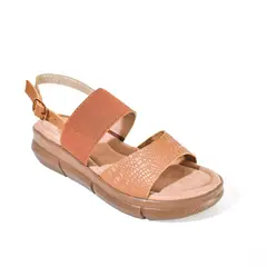PRICE SHOES - Sandalias Confort Elastica Mujer 752SK13MIEL