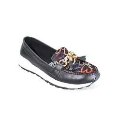PRICE SHOES - Mocasines Plataforma Moda Mujer 0922845NEGRO