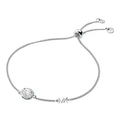 MICHAEL KORS - Brazalete Micahel Kors Mujer. Brazalete Plateado MKC1206AN040