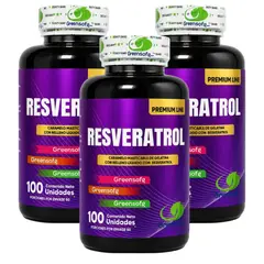 NATURAL ENERGY PRODUCTS - Resveratrol de Mayor absorción Antienvejecimiento x 3 unidades