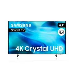 SAMSUNG - Televisor 43″ U8500H Crystal UHD 4K Smart TV | Diseño Metal Stream y Tizen OS