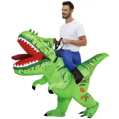 STALION - Disfraz Inflable Vaquero Raptor Super Divertido Para Adultos