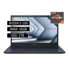 ASUS - Expertbook BM1403CDA, AMD Ryzen 5 150, SSD 1TB, DDR5 16GB, NO DVD, Pantalla 14" FHD