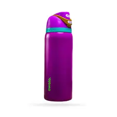 OWALA - Botella FreeSip 24 Oz 710 Ml Violeta Acero Inoxidable