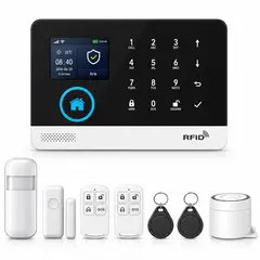 ONE PIXEL - Sistema De Alarma Para Hogar 2G GSM WiFi Con Control Remoto Y Smart App
