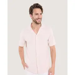 OSTU - Camisa Para Hombre Manga Corta Marca #60018262-60702