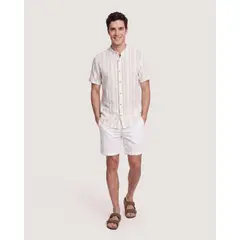 OSTU - Camisa Para Hombre Manga Corta Marca 60018251-61093