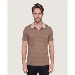 OSTU - Polo Para Hombre Cuello Tejido Marca #60118237-80749
