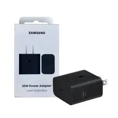 SAMSUNG - Adaptador 25w Negro Carga Rapida Original