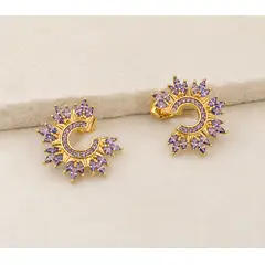 AMORINO JEWELRY - Aretes Topo Mamá Chispas