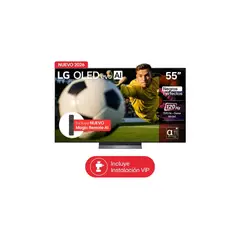 LG - Televisor 55 Pulgadas OLED 4K Smart TV IA - Magic Remote OLED55C6ESA