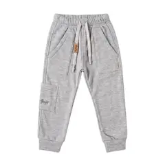 BIGBOYS - Pantalon Sudadera Biggest Gris Niño