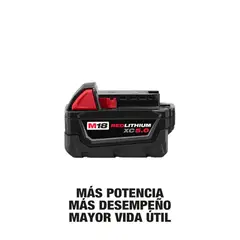 MILWAUKEE - Paquete de dos baterías M18™ REDLITHIUM™ XC5.0 de capacidad extendida