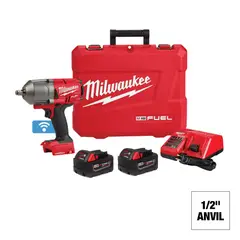 MILWAUKEE - Llave de impacto de alto torque M18 Fuel de 1/2 con anillo de fricción