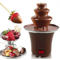 GENERICO - Fuente Chocolate Maquina Fondue 3 Niveles