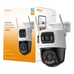 IMOU - Cámara Cruiser Doble Lente 8mp Color Negro exterior