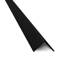 GENERICO - Angulo Aluminio 1 PuLG X 1.20mts X4 Und Negro