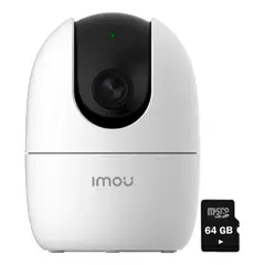 IMOU - Cámara Wi-fi Ranger 2 Gira 360° 3mp + Micro Sd 64gb