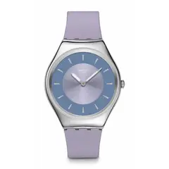 SWATCH - Relojes Unisex Lyrically Lavender. Reloj Silicona Púrpura SYXS157