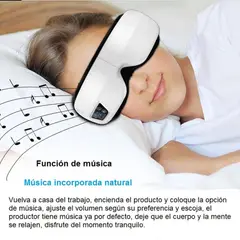 GENERICO - Gafas Masajeadoras con Bluetooth