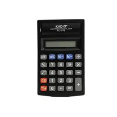 KADIO - Calculadora De Bolsillo Kd-815 8 Dígitos Solar