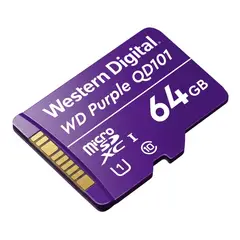 WESTERN DIGITAL - Tarjeta Micro Sd Wd Purple Sc 64gb