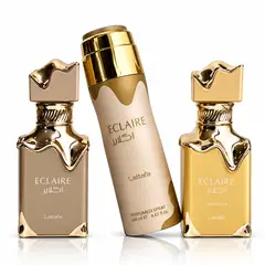 LATTAFA - Perfume Combo Eclaire 100ML + Eclaire Banoffi 100ML + Spray Eclaire 200ML