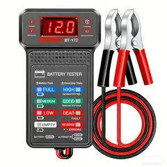 GENERICO - Probador Batería 12V ANENG BT-172 Tester Alternador Digital
