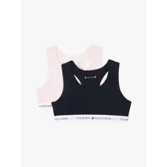 TOMMY HILFIGER - Pack multicolor de 2 bralettes Signature sin relleno