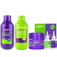 LA POCION - Kit Crecimiento y Anti-caida X4 Capilar POCION