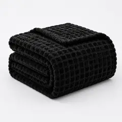 BALI - Cobija Premium 190 X 200 Cm - Suave, Liviana, Ultra Cálida, Ideal Para Frío Negro