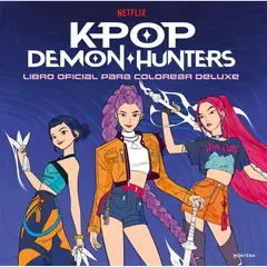 MONTENA - Kpop Demon Hunters. Libro Para Colorear. Netflix