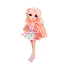 RAINBOW HIGH - Muñeca Bella Fashion con Vestido Multicolor y Accesorios de Moda